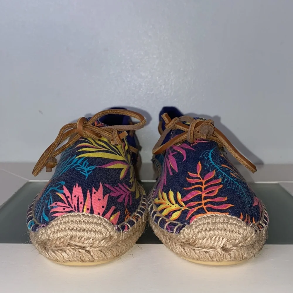 Sperry Katama Cape Espadrille Seaweed Flats Women’s Size 7.5-NWOB